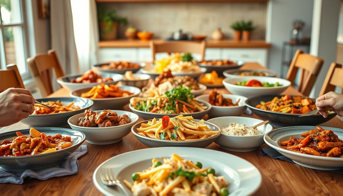 Home cook preparing ingredients in the kitchen