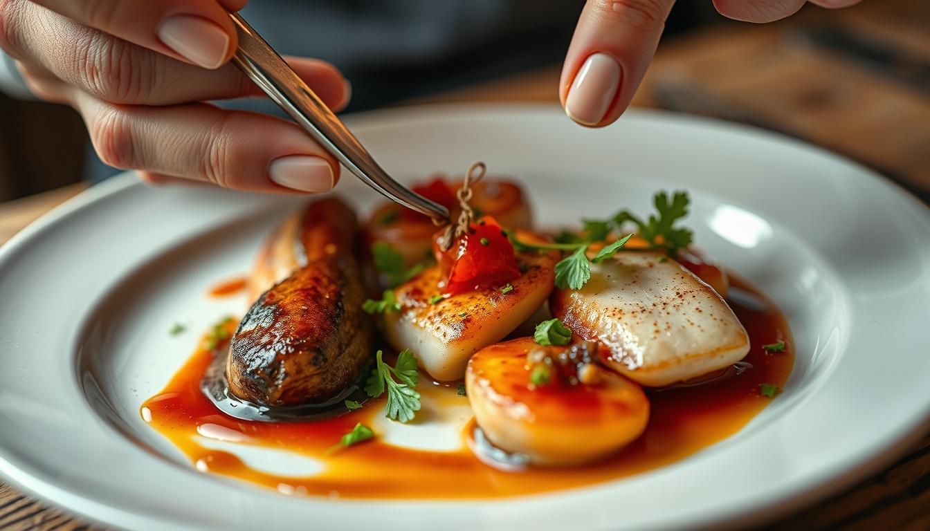 Fresh seasonal ingredients arranged for home cooking